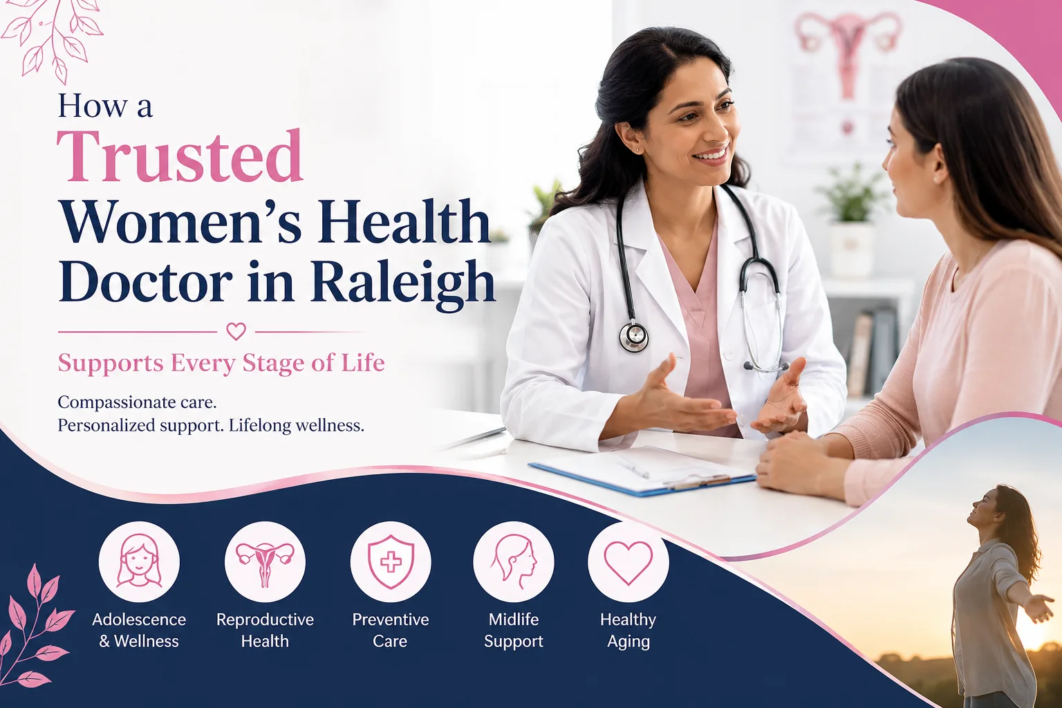 How a Trusted Women’s Health Doctor in Raleigh Supports Every Stage of Life