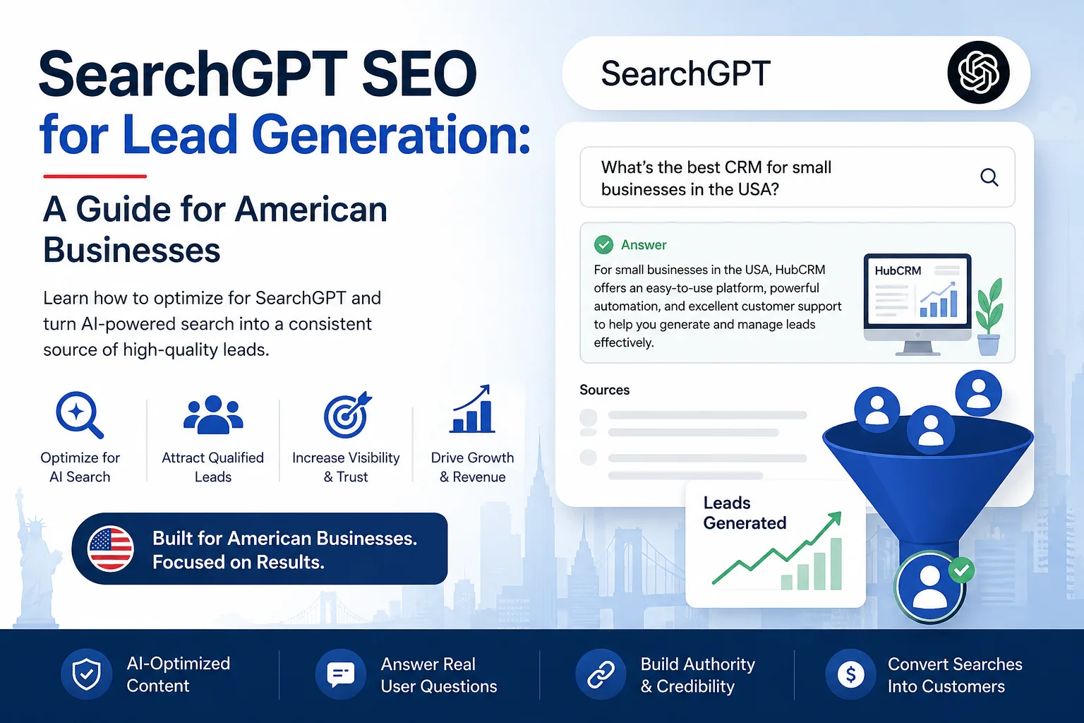 SearchGPT SEO for Lead Generation: A Guide for American Businesses