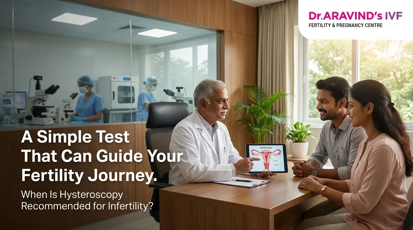 When Is a Hysteroscopy Recommended for Infertility?
