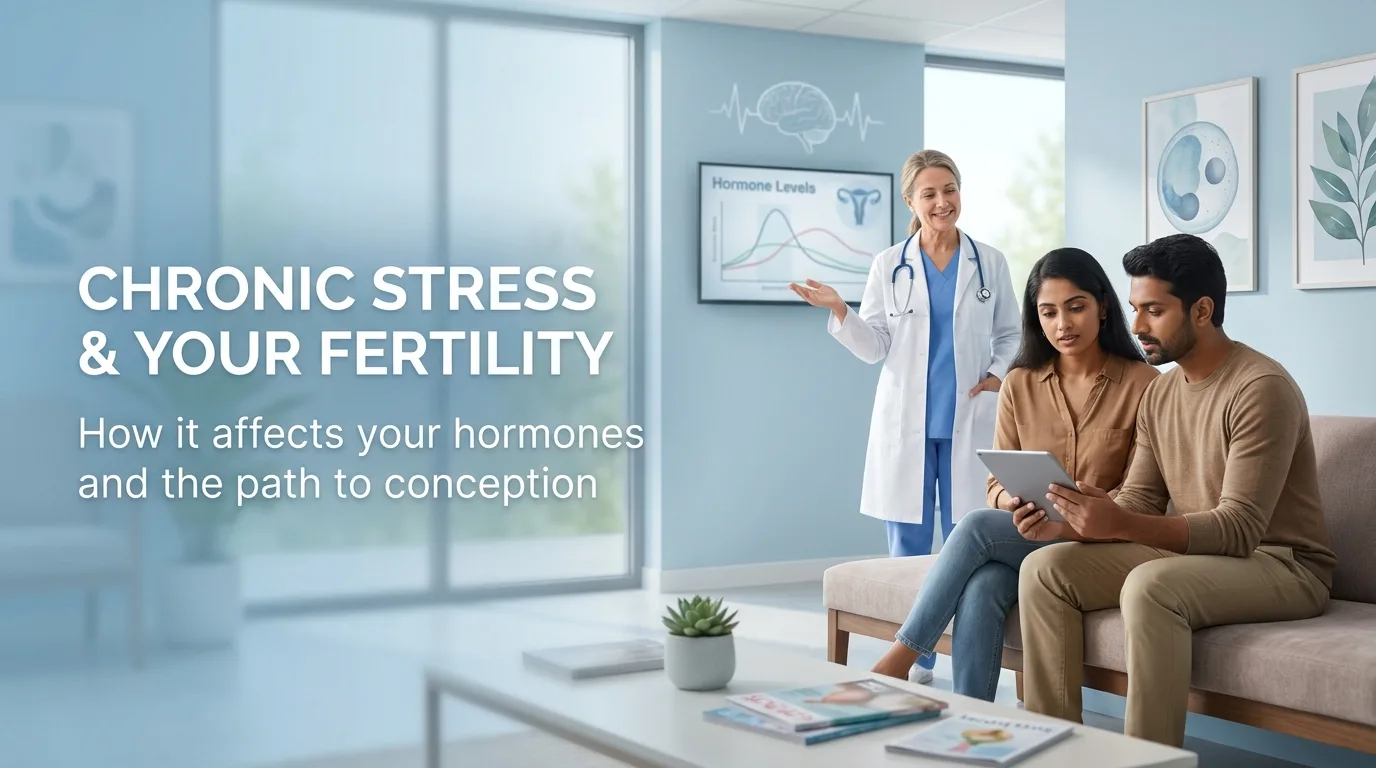 How Chronic Stress Silently Disrupts Your Hormones and Fertility — Expert Insight from Dr Aravind’s IVF