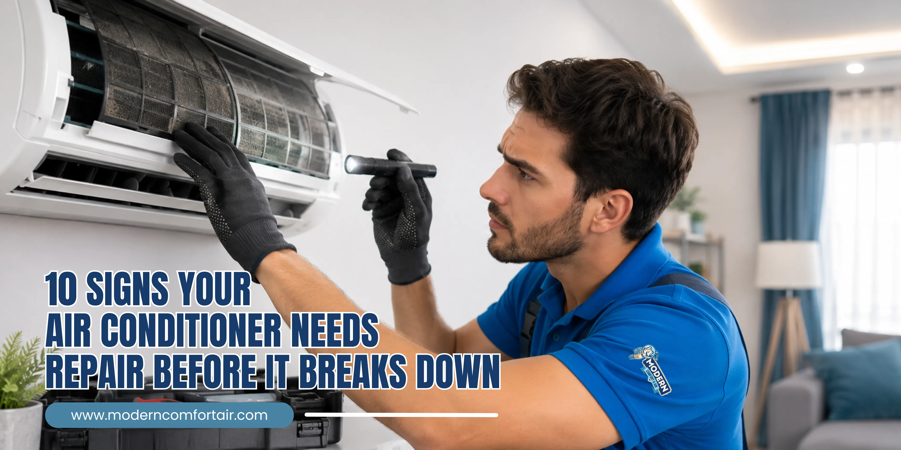 10 Signs Your Air Conditioner Needs Repair Before It Breaks Down