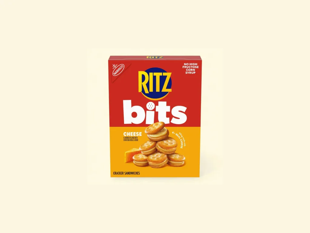 Ritz Bits Cracker Sandwiches with Cheese - 8.8oz: The Perfect Anytime Snack for Cheese Lovers
