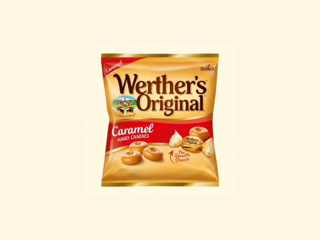 Werther's Original Caramel Apple Filled Hard Candies 5.5 oz – A Sweet Blend of Caramel and Apple Flavor