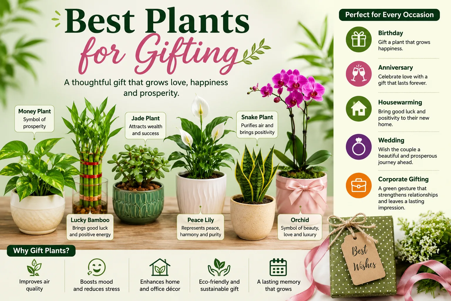 Best Plants for Gifting for Every Special Occasion