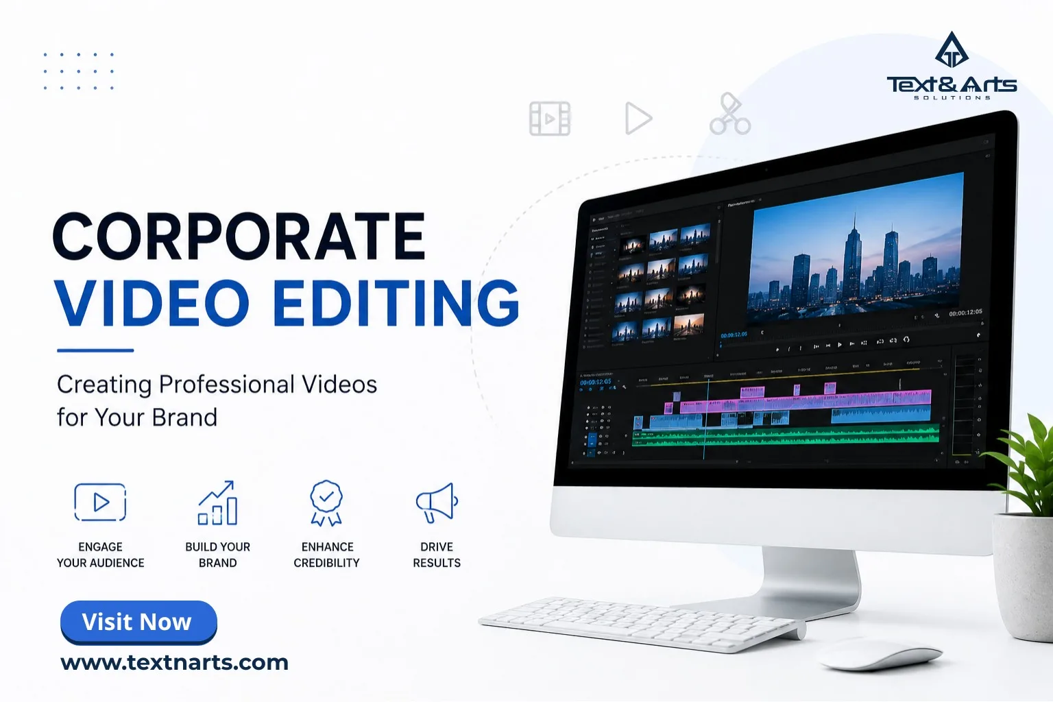 Corporate Video Editing: Creating Professional Videos for Your Brand