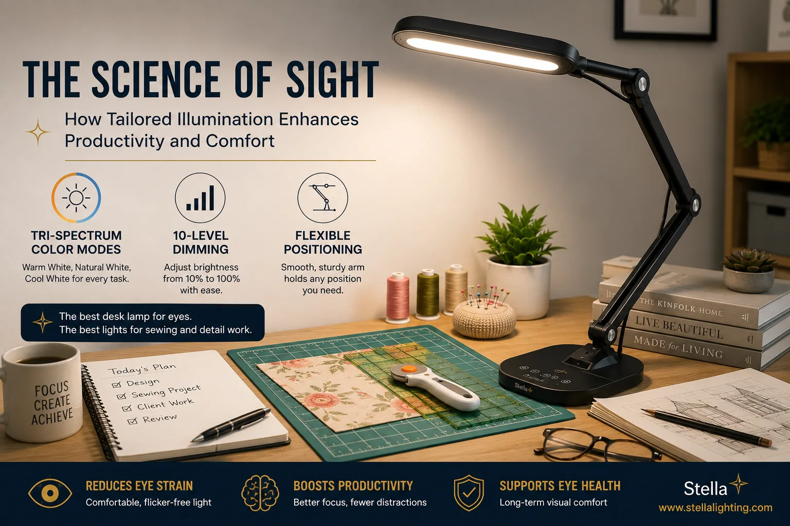 The Science of Sight: How Tailored Illumination Enhances Productivity and Comfort