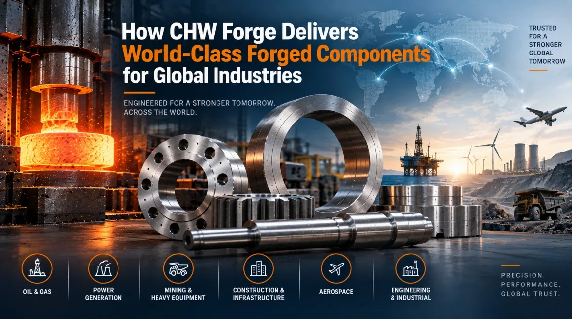 How CHW Forge Delivers World-Class Forged Components for Global Industries