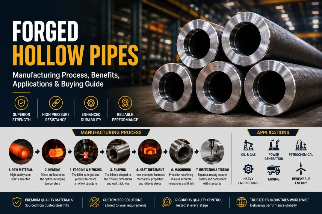 Forged Hollow Pipes: Manufacturing Process, Benefits, Applications & Buying Guide