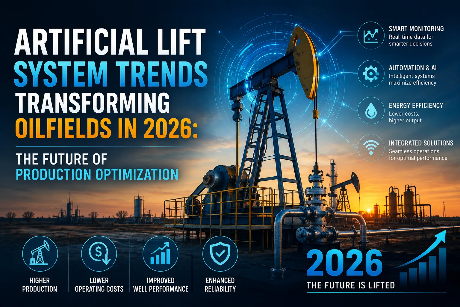 Artificial Lift System Trends Transforming Oilfields in 2026: The Future of Production Optimization