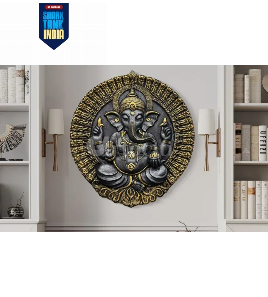 Festive Wall Decor Ideas with Ganesha and Goddess Durga Art