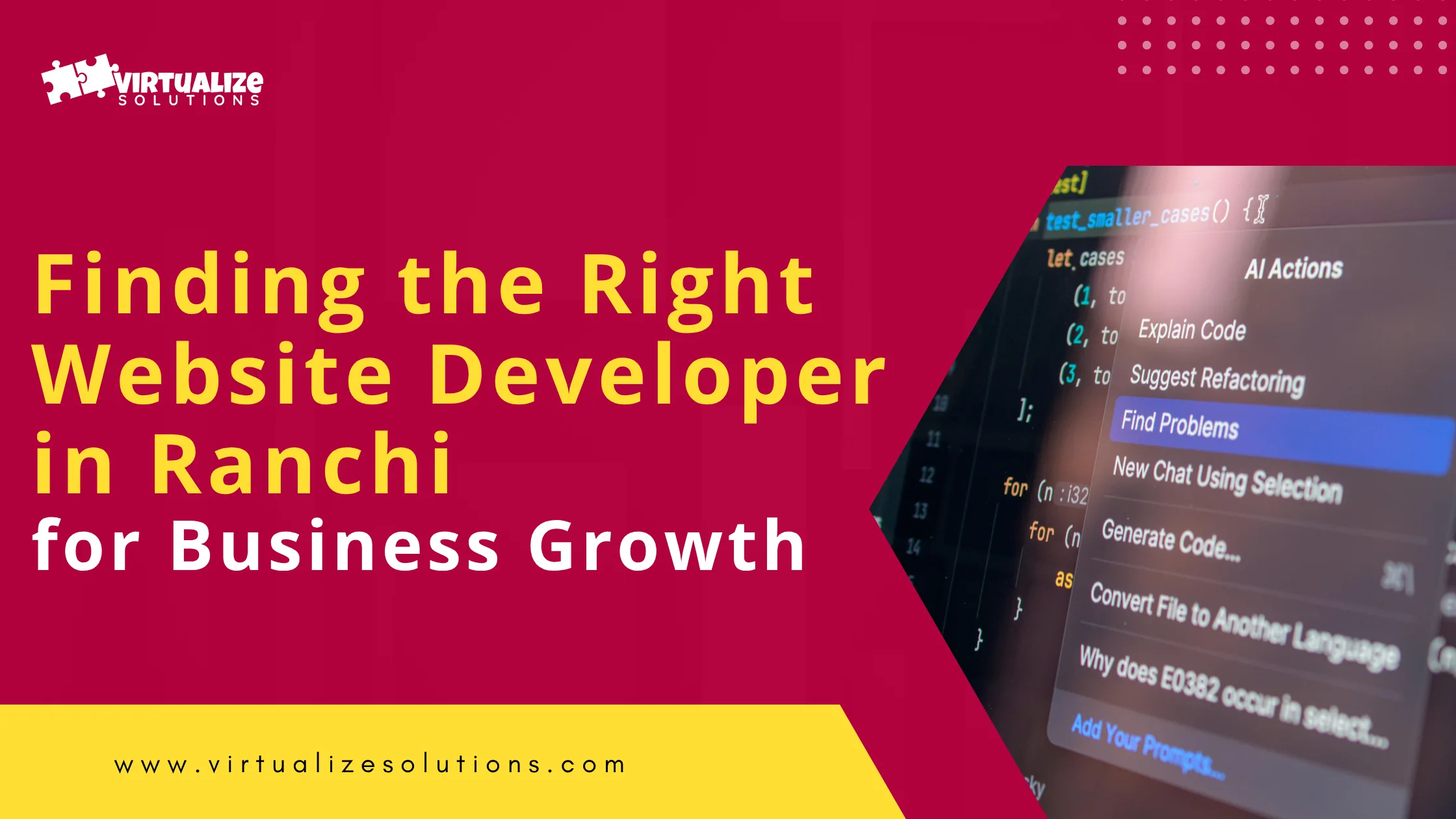Finding the Right Website Developer in Ranchi for Business Growth