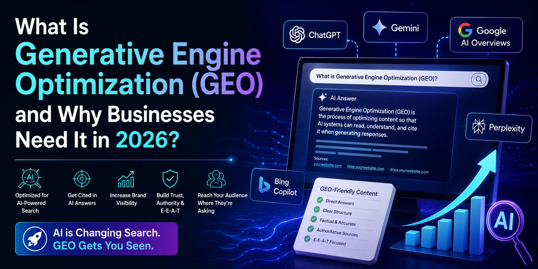 What Is Generative Engine Optimization (GEO) and Why Businesses Need It in 2026?Generative Engine Optimization