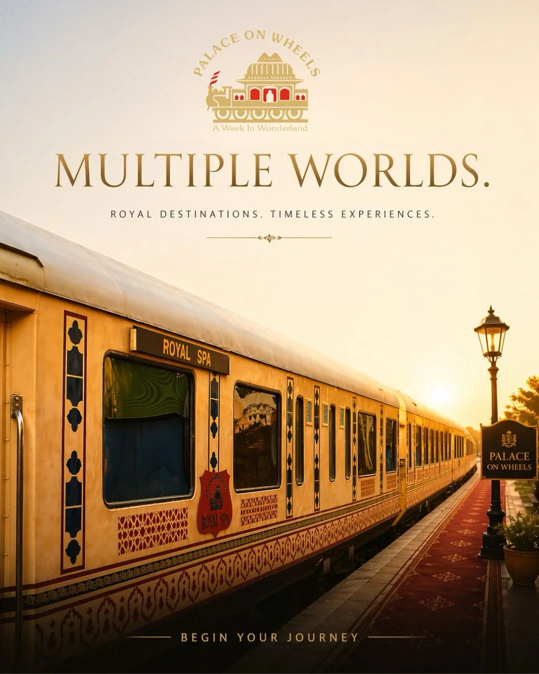 Palace on Wheels – Experience the Royal Journey Aboard One of the Most Luxurious Trains in the World