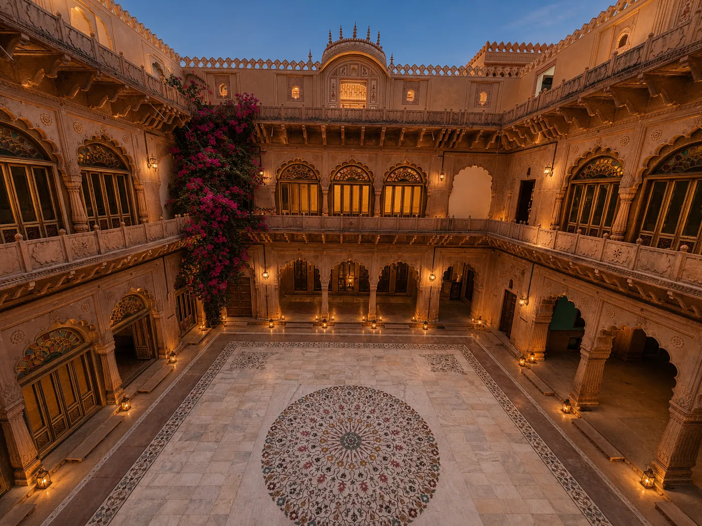 Which Heritage Hotel in Bharatpur Is Suitable for a Family Holiday?