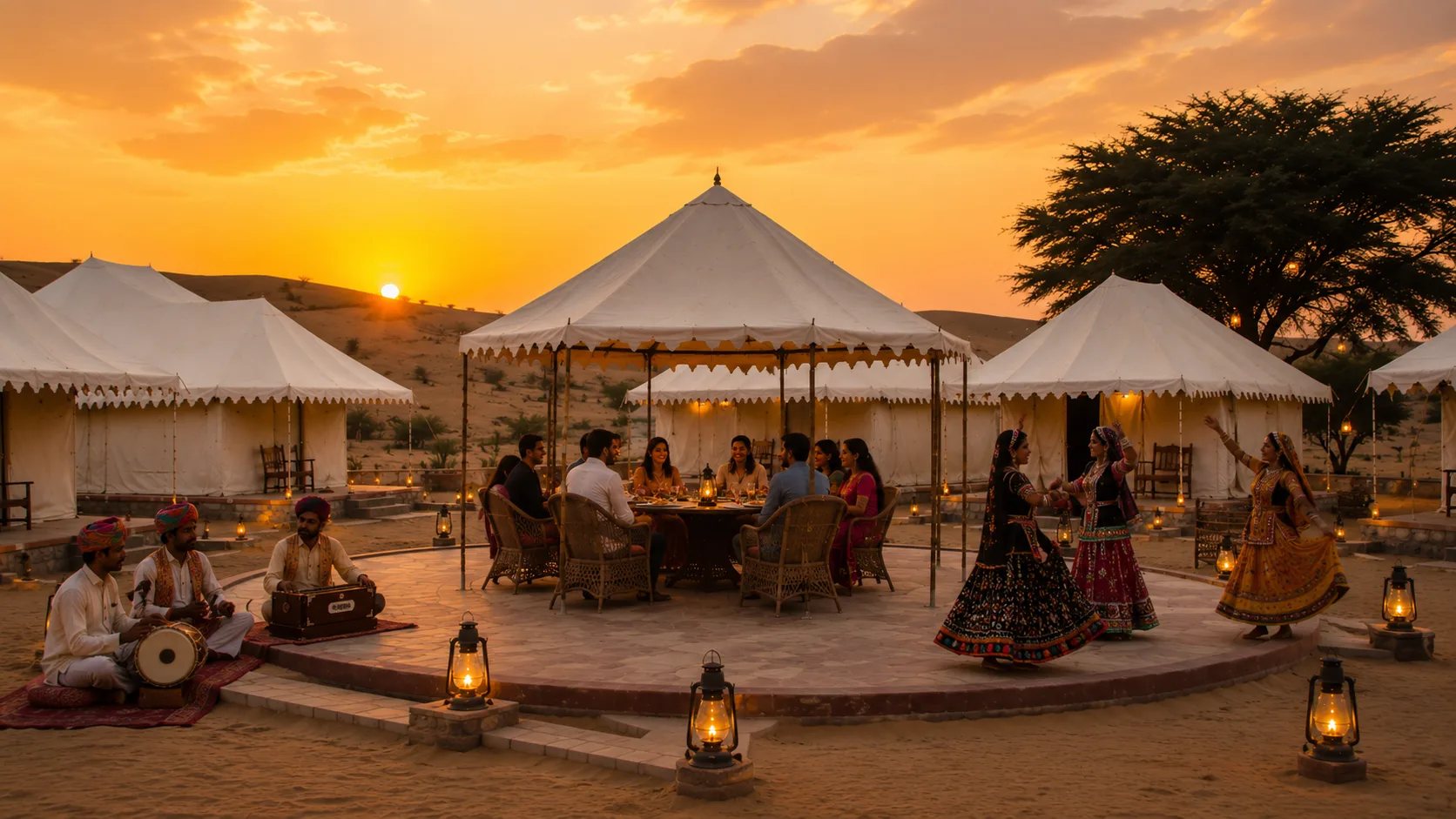 How Does Lohagarh Desert Resort Create a Complete Thar Desert Holiday?