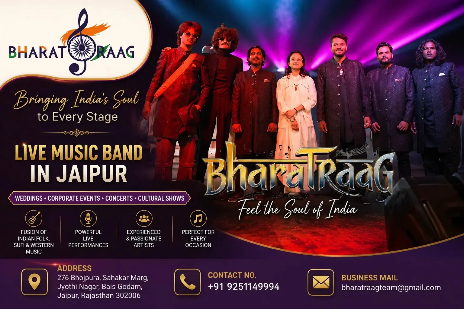 Live Music Band in Jaipur for Unforgettable Events 2026