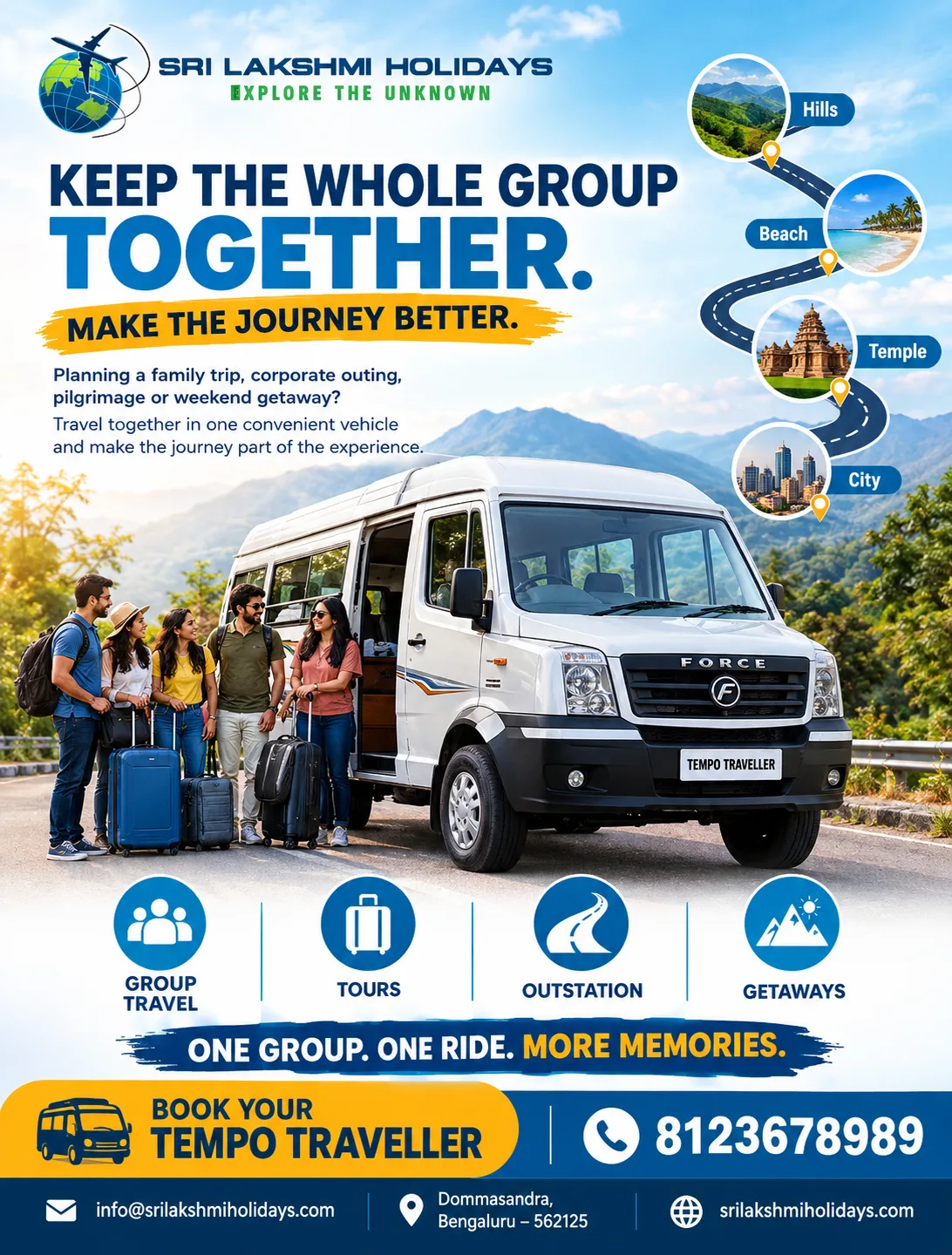Planning Group Travel in Bangalore: Choosing the Right Vehicle for Every Journey