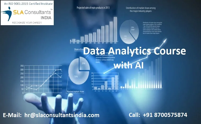 High-Growth Data Analytics Course in Delhi with Excel, SQL, Python, Machine Learning, Get Free R, Alteryx & Gen AI + Microsoft Certification Support, Best Summer Offer 2026 by SLA Consultants India