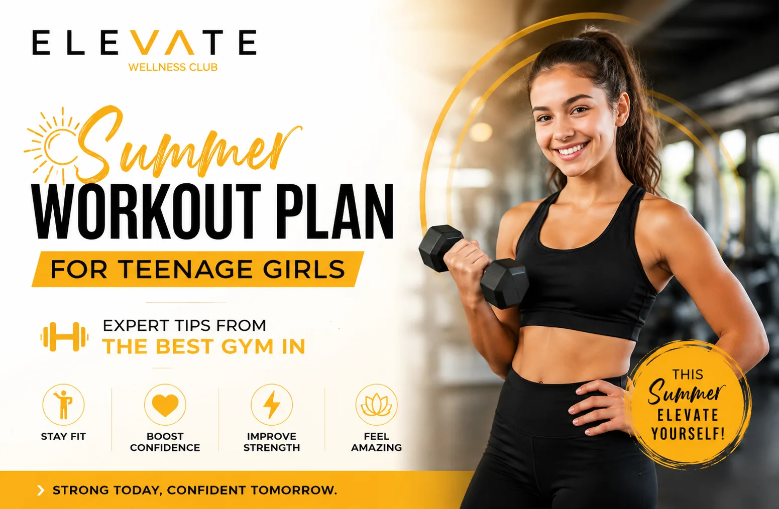 Summer Workout Plan for Teenage Girls: Expert Tips from the Best Gym