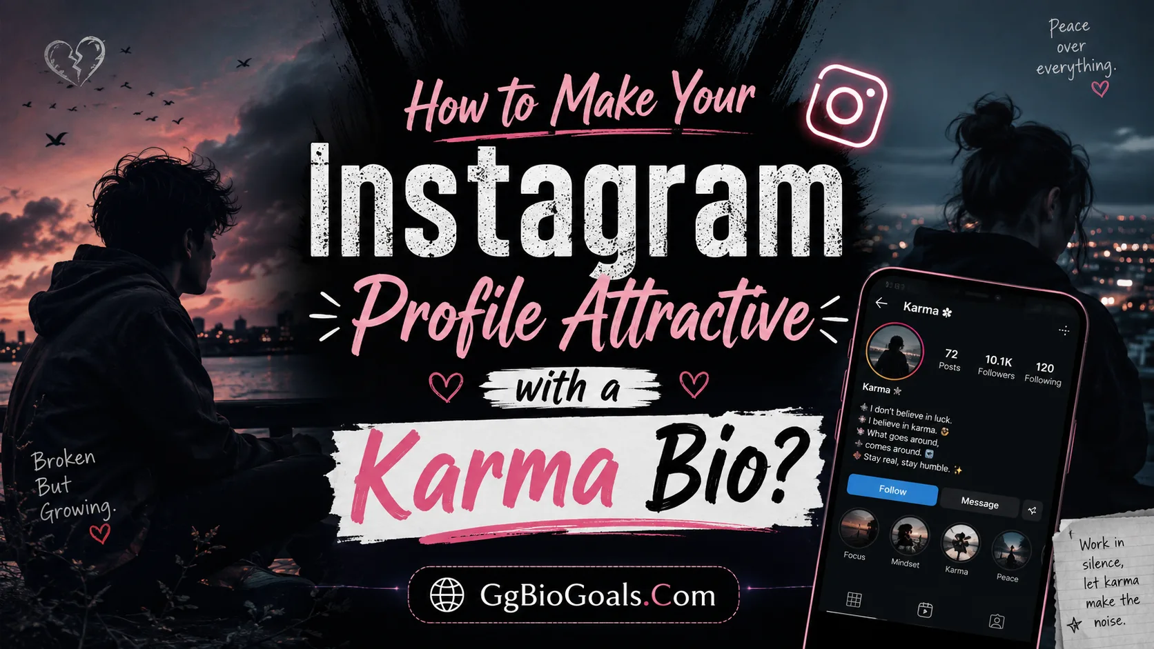 How to Make Your Instagram Profile Attractive with a Karma Bio?