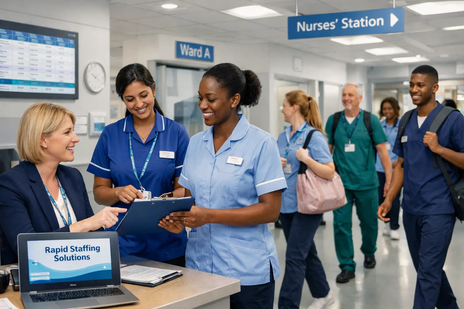 How Do Healthcare Agencies Handle Emergency Staffing Needs?