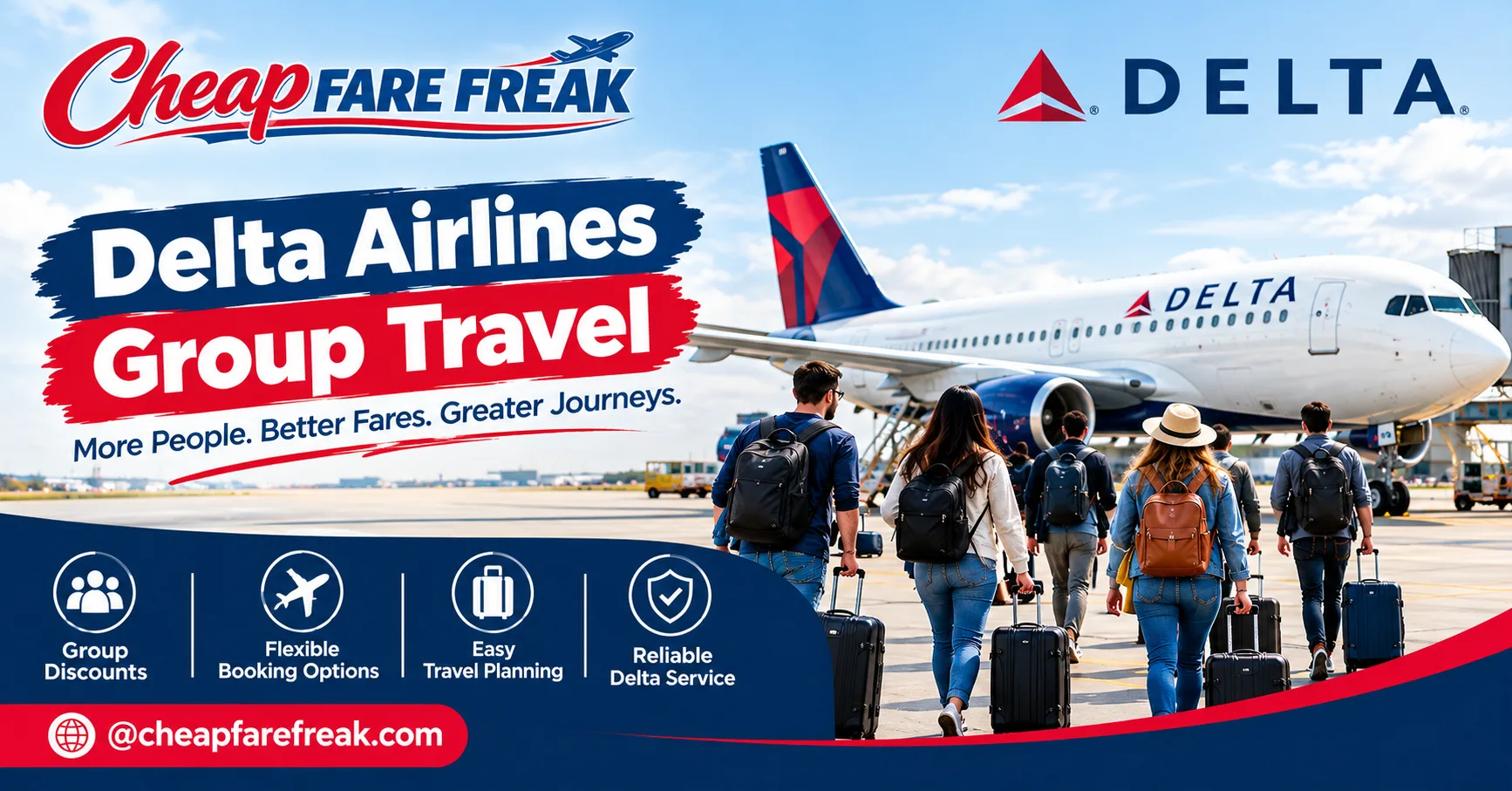 Delta Airlines Group Booking 2026 — The Complete Guide to Delta Airlines Group Travel, Group Rates, and Everything You Need to Know Before Booking a Group Flight on Delta Airlines