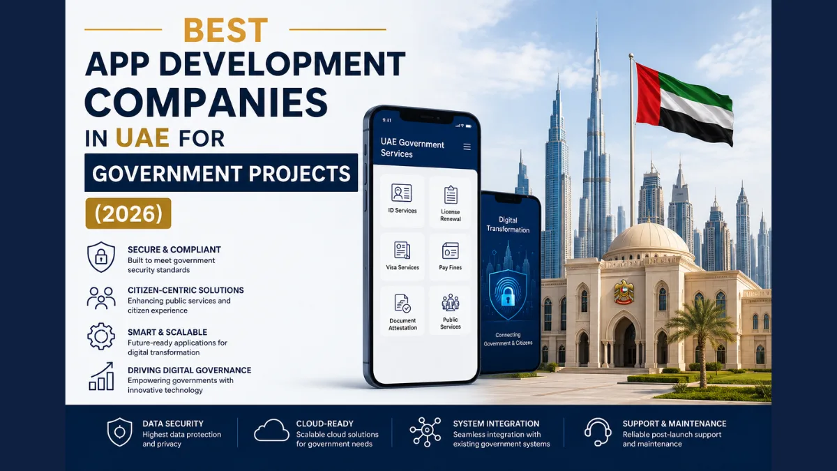 Best App Development Companies in Dubai, UAE for Government Projects (2026)
