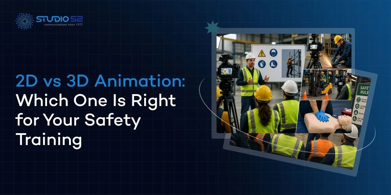 2D vs 3D Animation: A Complete Guide for Safety Training Programs