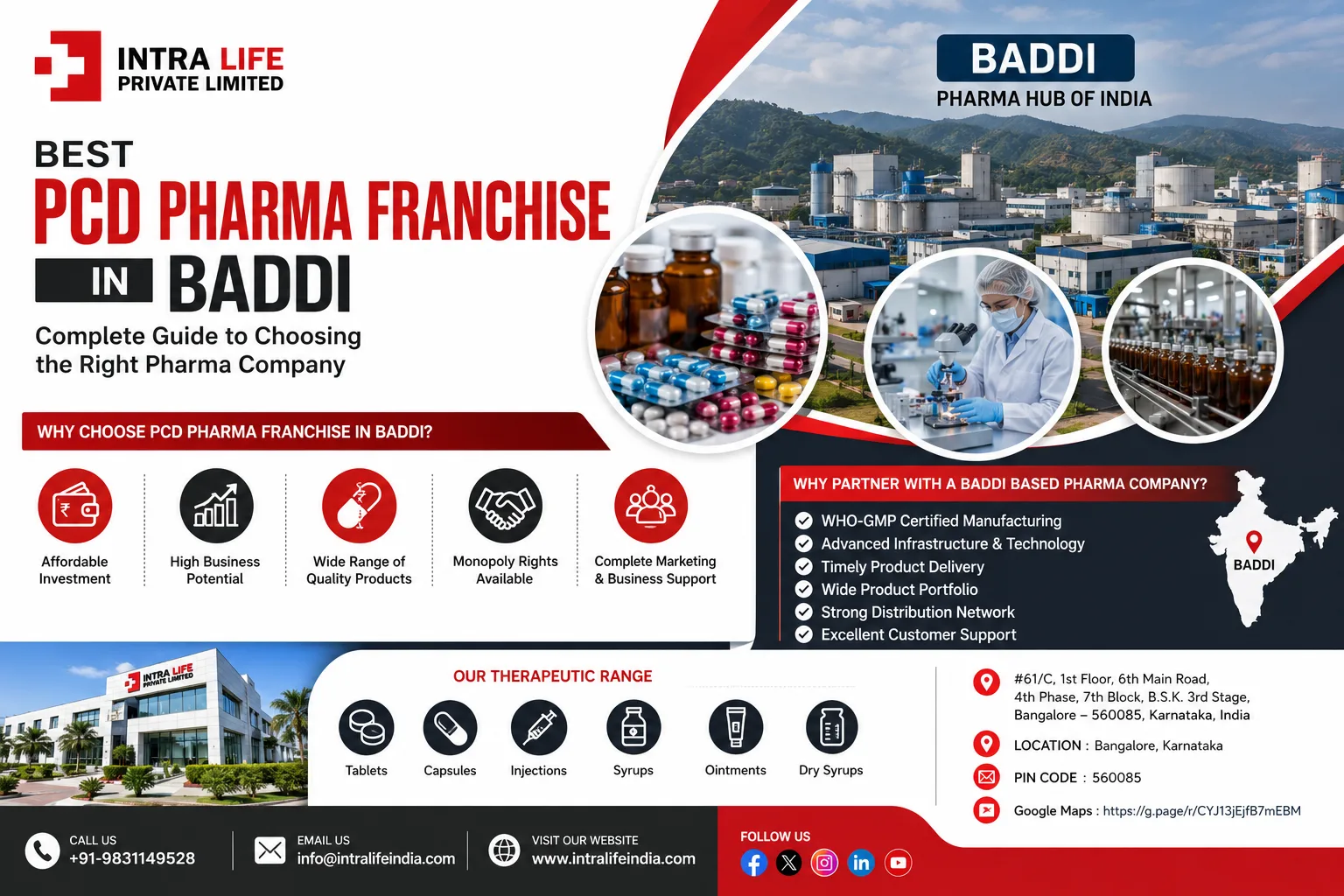 Best PCD Pharma Franchise in Baddi Complete Guide to Choosing the Right Pharma Company