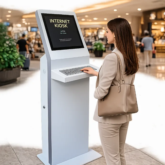 Top Advantages of an Internet Kiosk with Keyboard for Public Spaces!