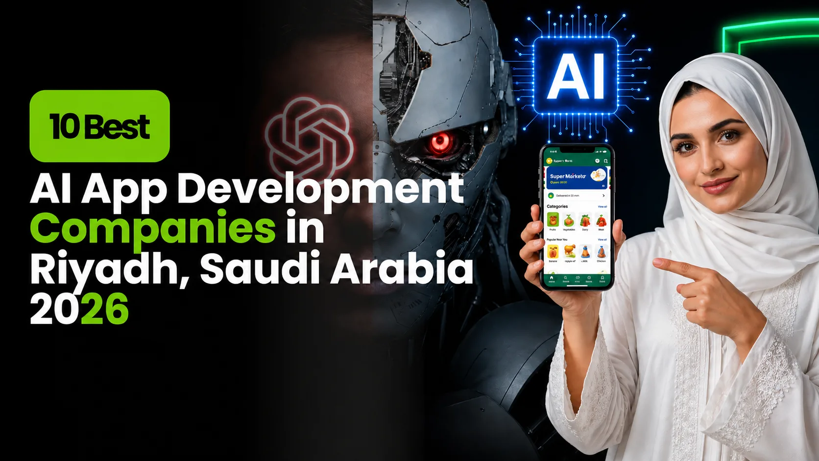 10 Best AI App Development Companies in Riyadh, Saudi Arabia (2026)