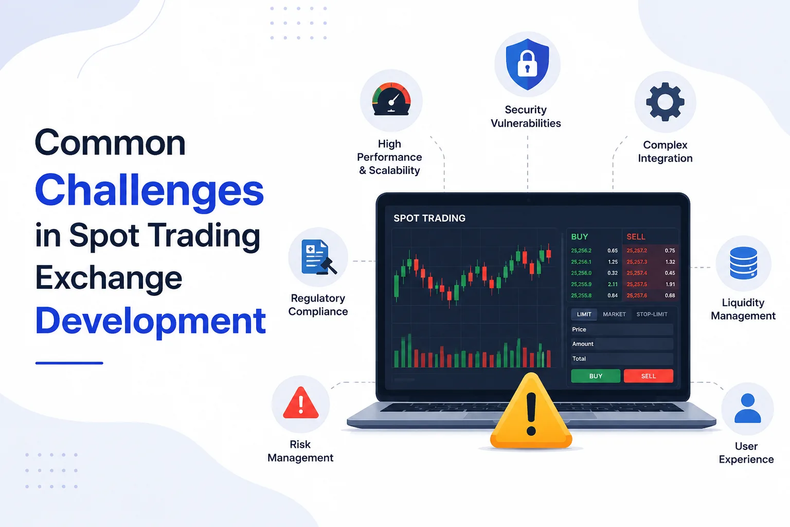 Common Challenges in Spot Trading Exchange Development