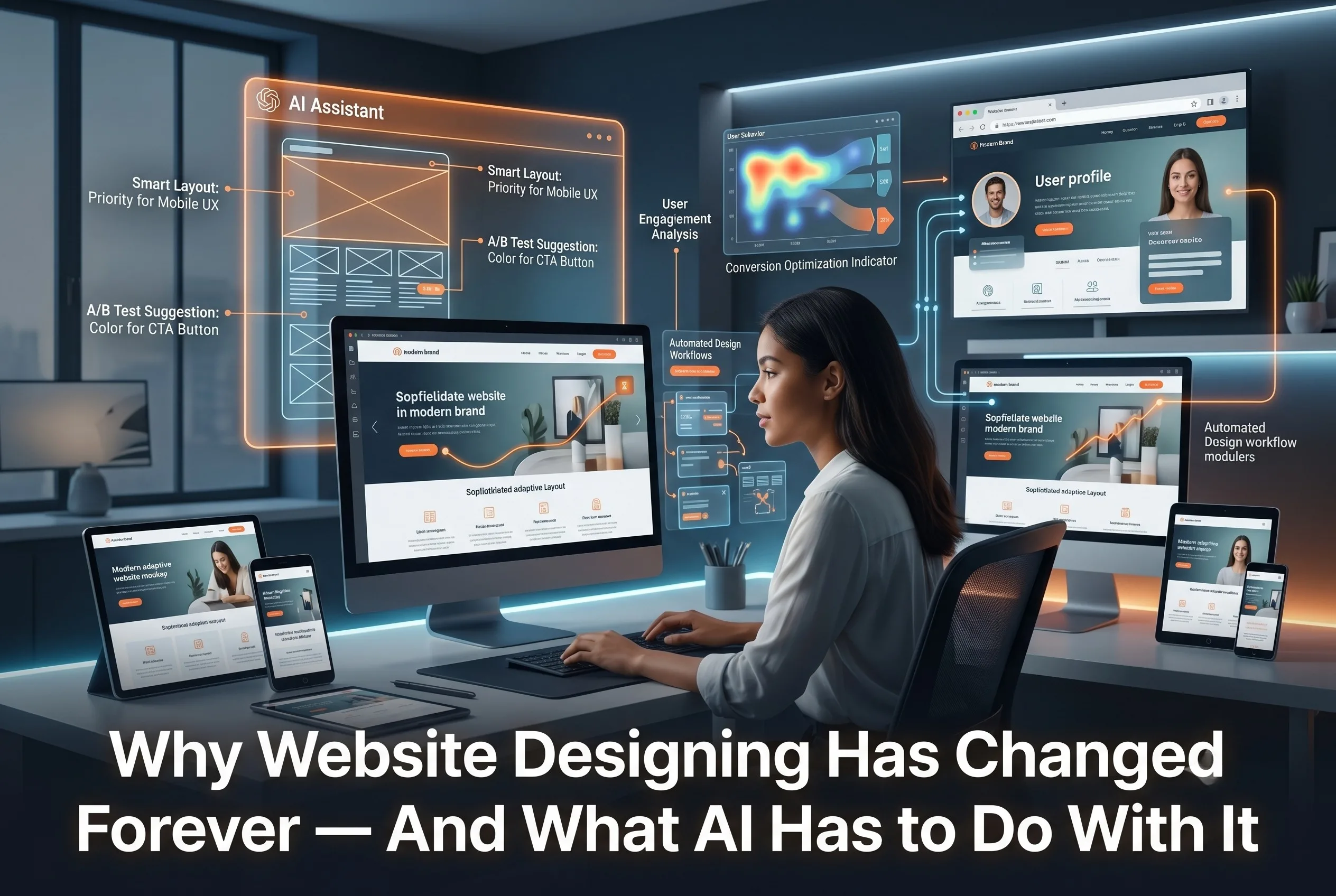 Why Website Designing Has Changed Forever — And What AI Has to Do With It
