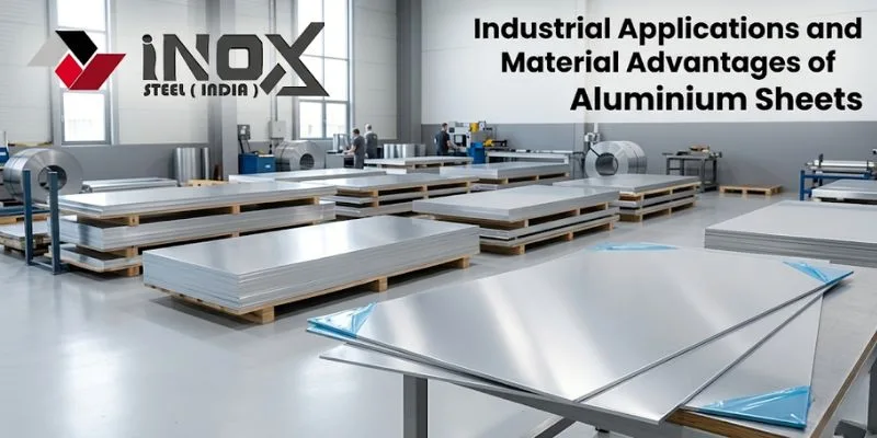 Inox Steel India supplies premium aluminium products that support the evolving demands of modern industries. As an Aluminium Sheet Manufacturer in India, the company provides high-quality sheets desig