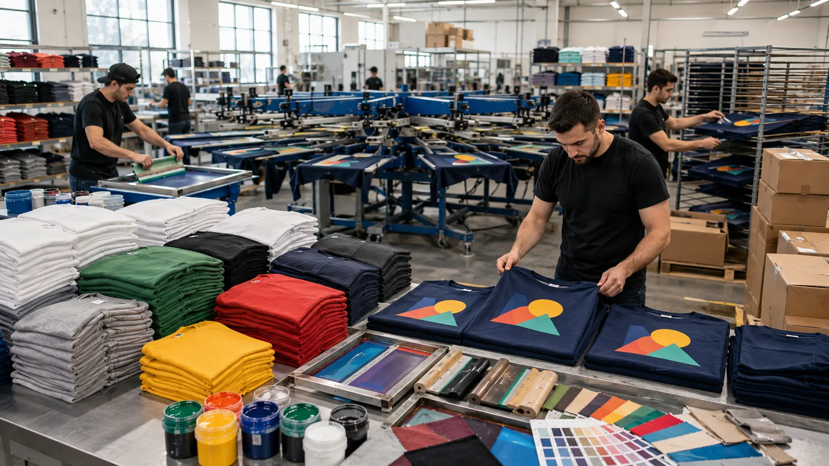 Why Custom Screen Print Shirts Remain a Top Choice for Bulk Apparel
