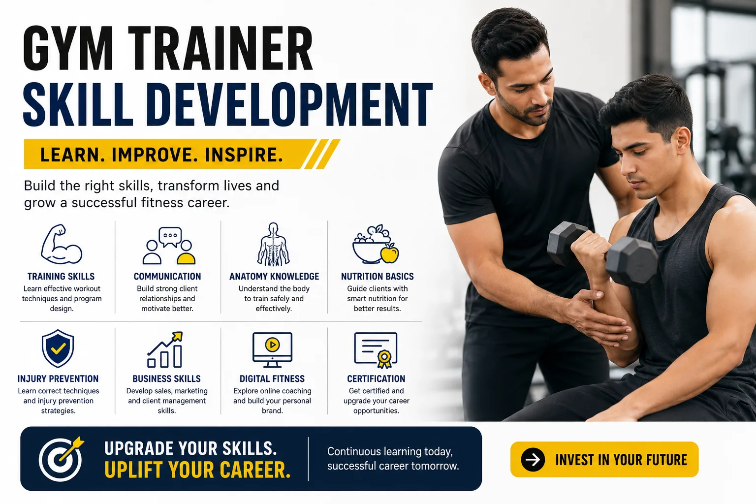 Gym Trainer Skill Development: The Ultimate Guide to Building a Successful Fitness Career
