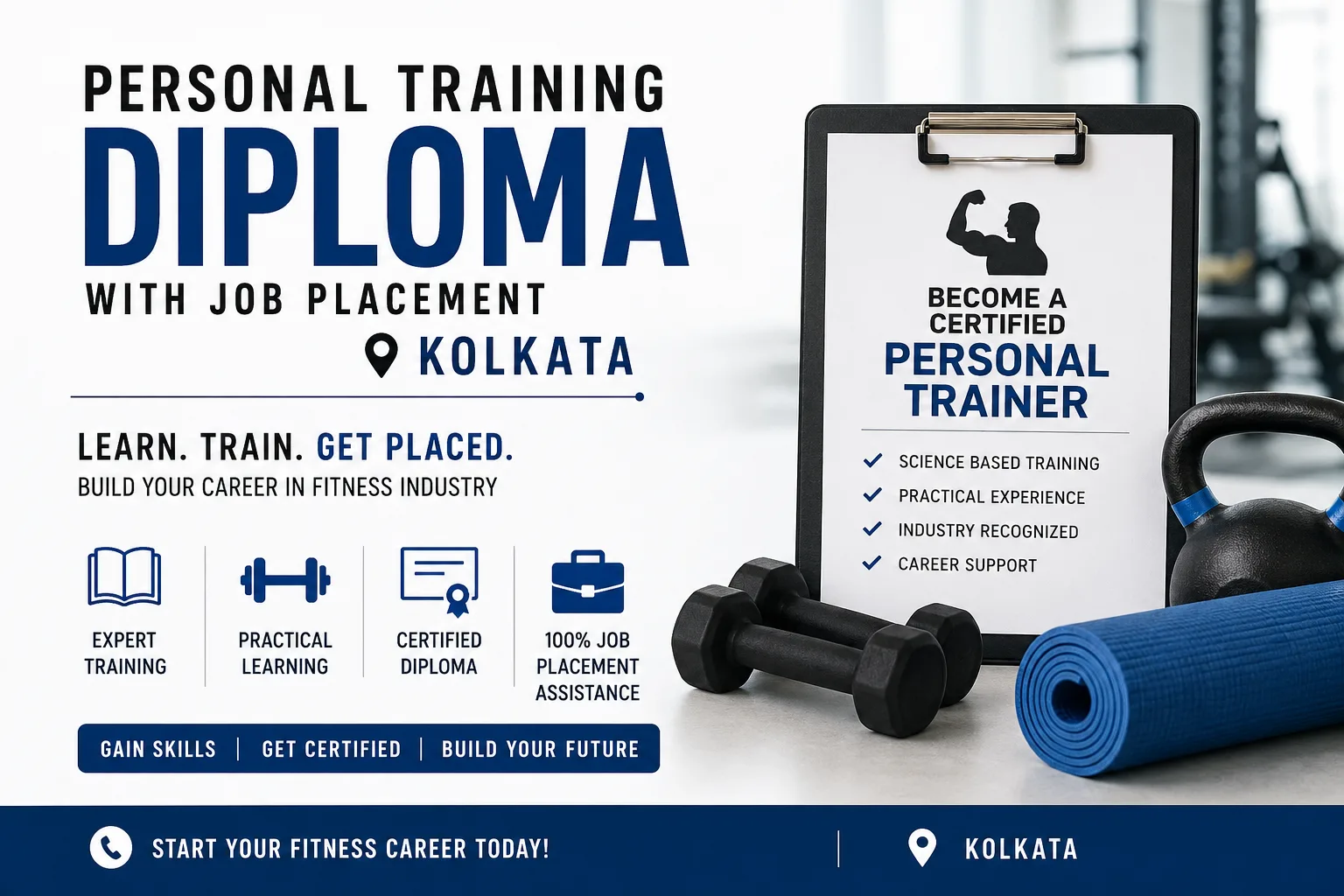 Personal Training Diploma with Job Placement Kolkata: Build a Rewarding Fitness Career with Industry-Focused Training