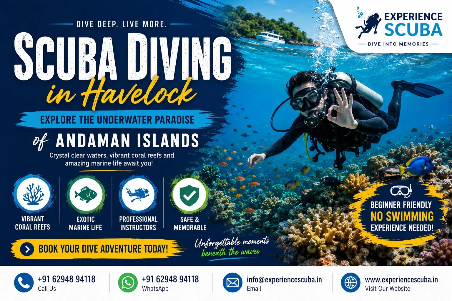 Scuba Diving in Havelock: A Complete Guide to Exploring the Underwater Wonders of Andaman