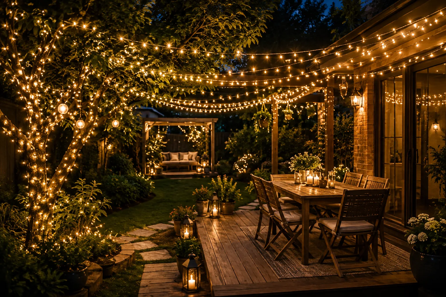 Why Are External Fairy Lights Perfect for Outdoor Spaces?