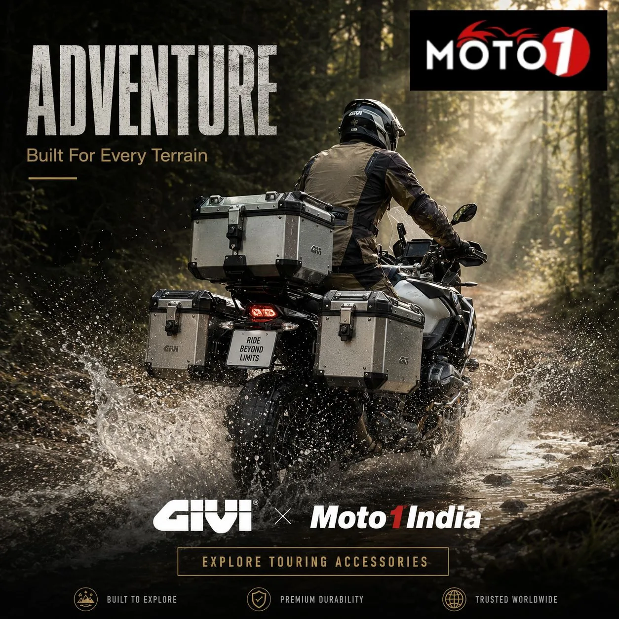 How to Choose the Best Waterproof Motorcycle Luggage for Riding in India's Rainy Season