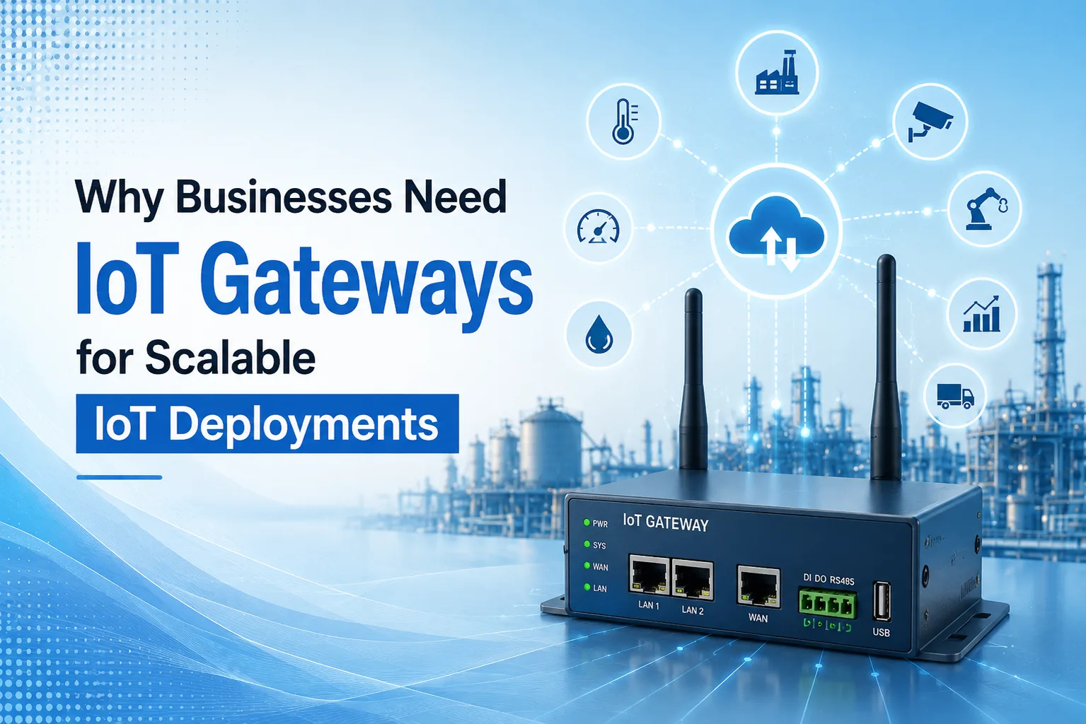 What Is an IoT Gateway? Features, Benefits, and Use Cases
