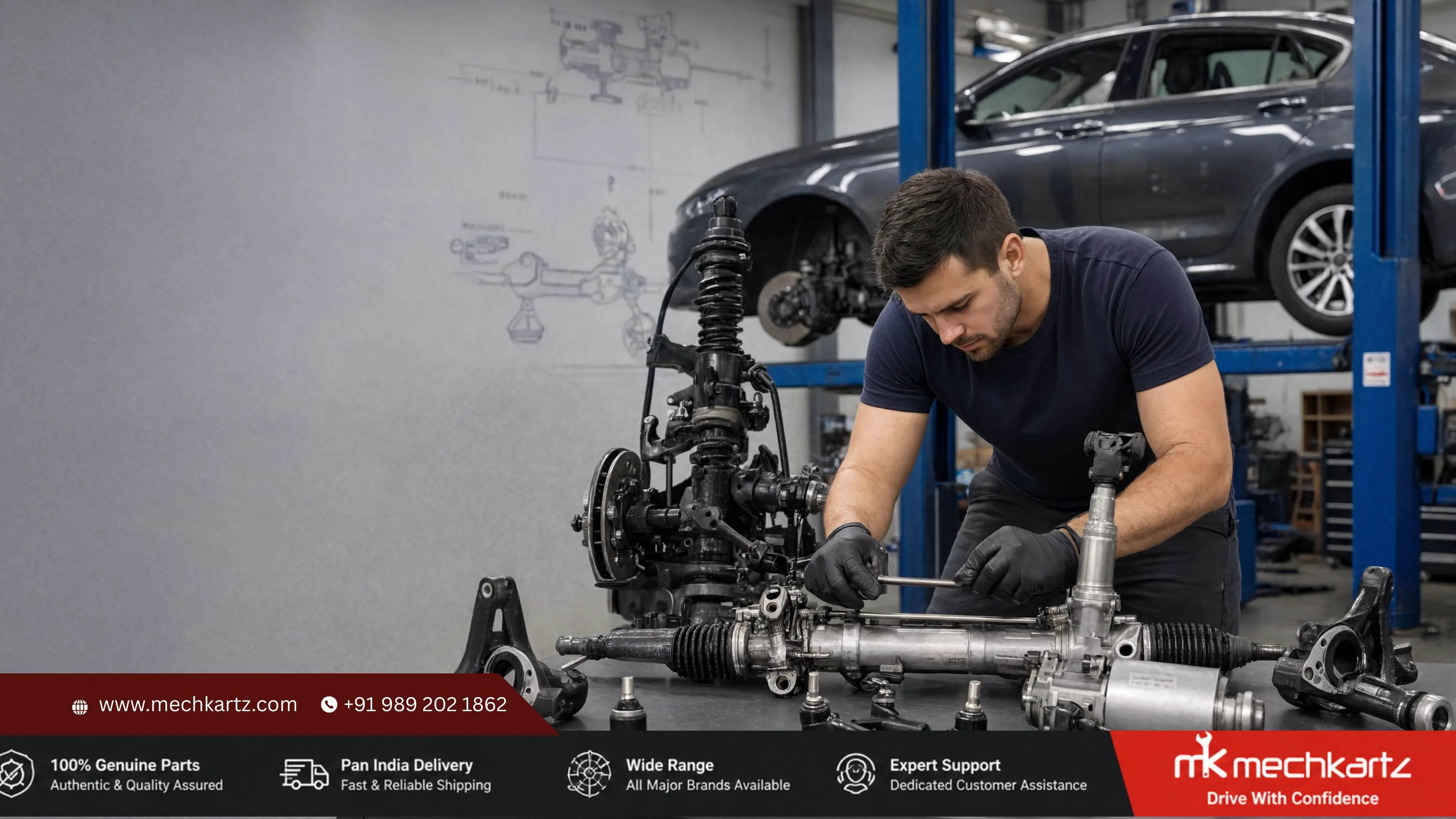 Car Steering System: Complete Guide to Types, Parts, Maintenance, and Buying Quality Replacement Parts Online