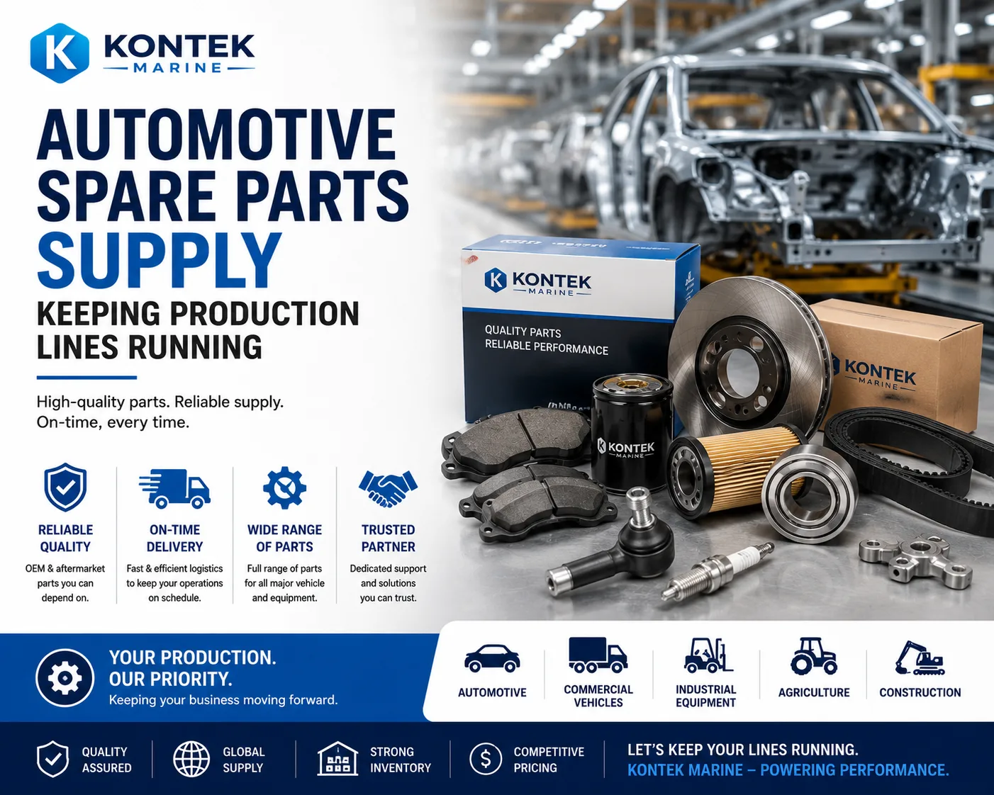 Automotive Spare Parts Supply — Keeping Production Lines Running