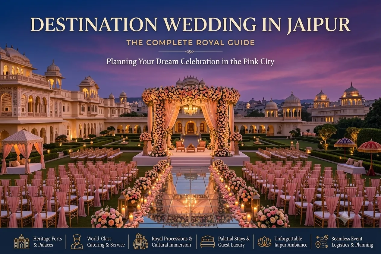 Destination Wedding in Jaipur: How the Pink City Creates Unforgettable Multi-Day Wedding Experiences