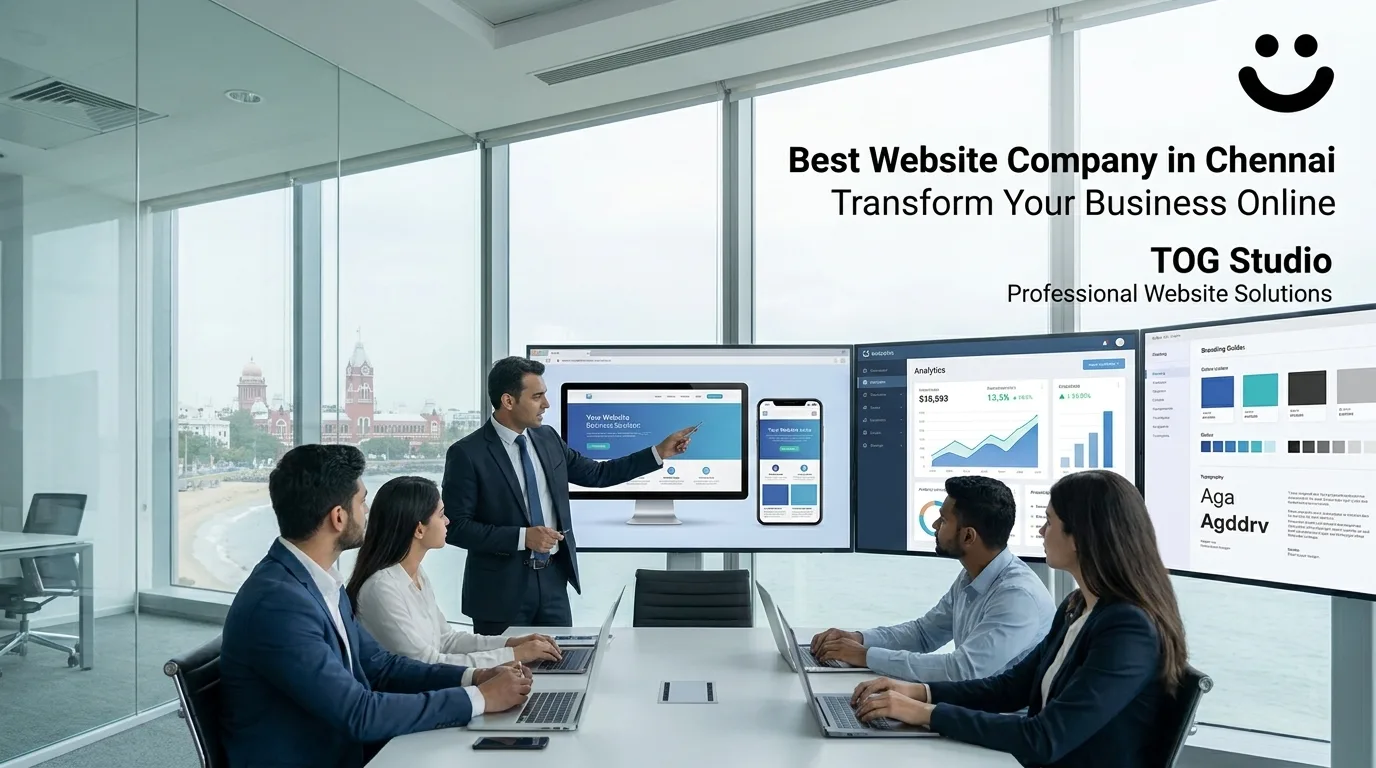 Why the Best Website Company in Chennai Can Transform Your Business Online