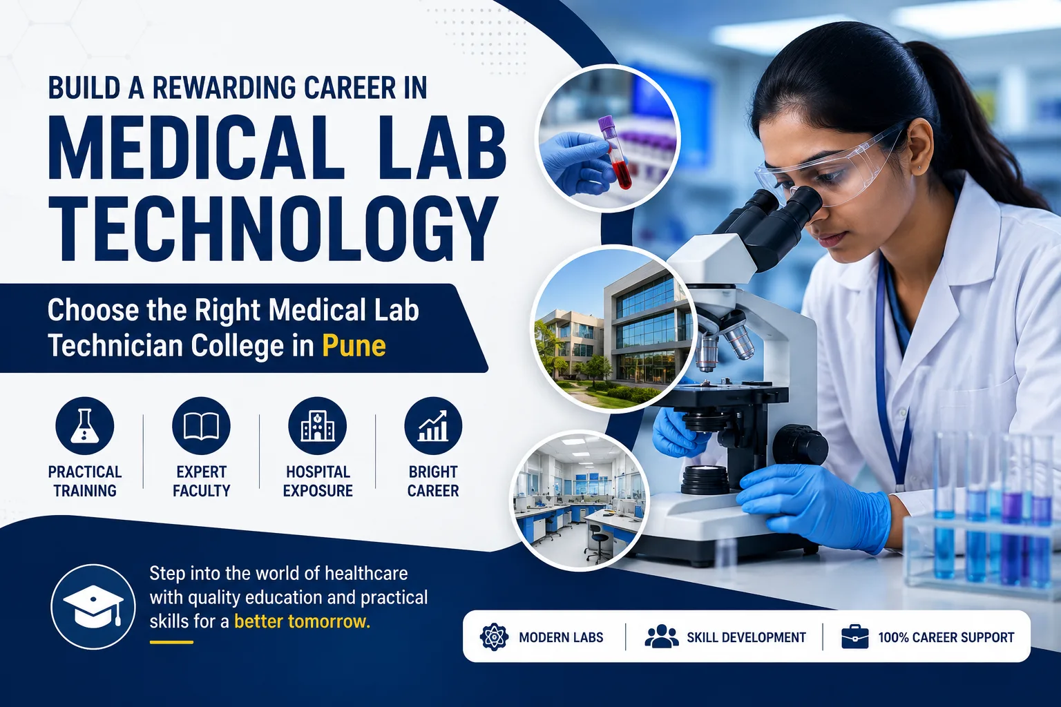 How to Choose the Right Medical Lab Technician College in Pune for a Successful Healthcare Career