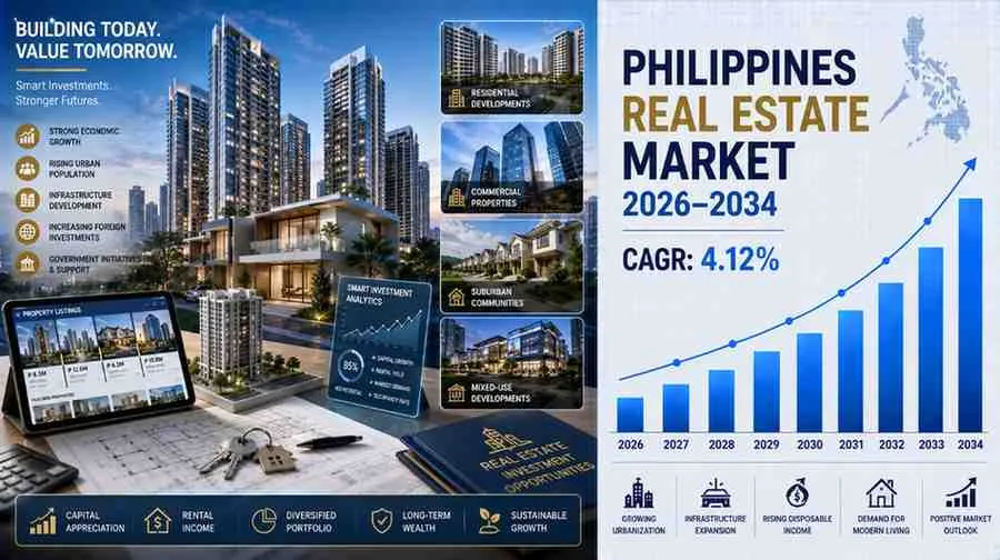 Philippines Real Estate Market Size, Share, Trends, and Forecast by 2026-2034