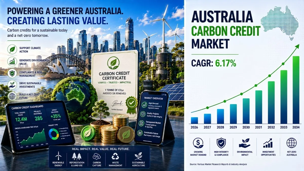 Australia Carbon Credit Market 2026-2034: Investment Opportunities