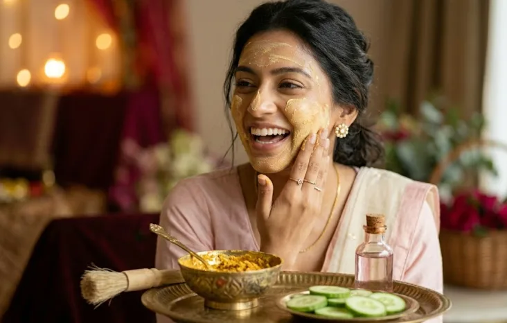 7 beauty tips for glowing skin to look like a Bollywood queen on your dream wedding day