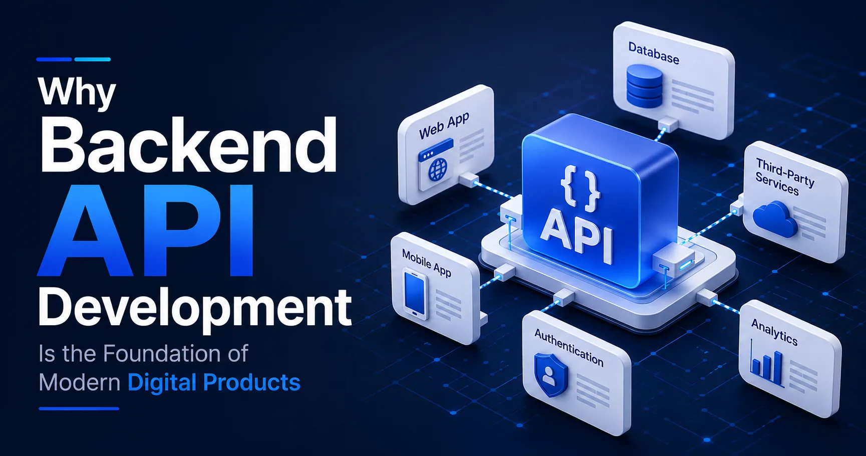 Why Backend API Development Is the Foundation of Modern Digital Products